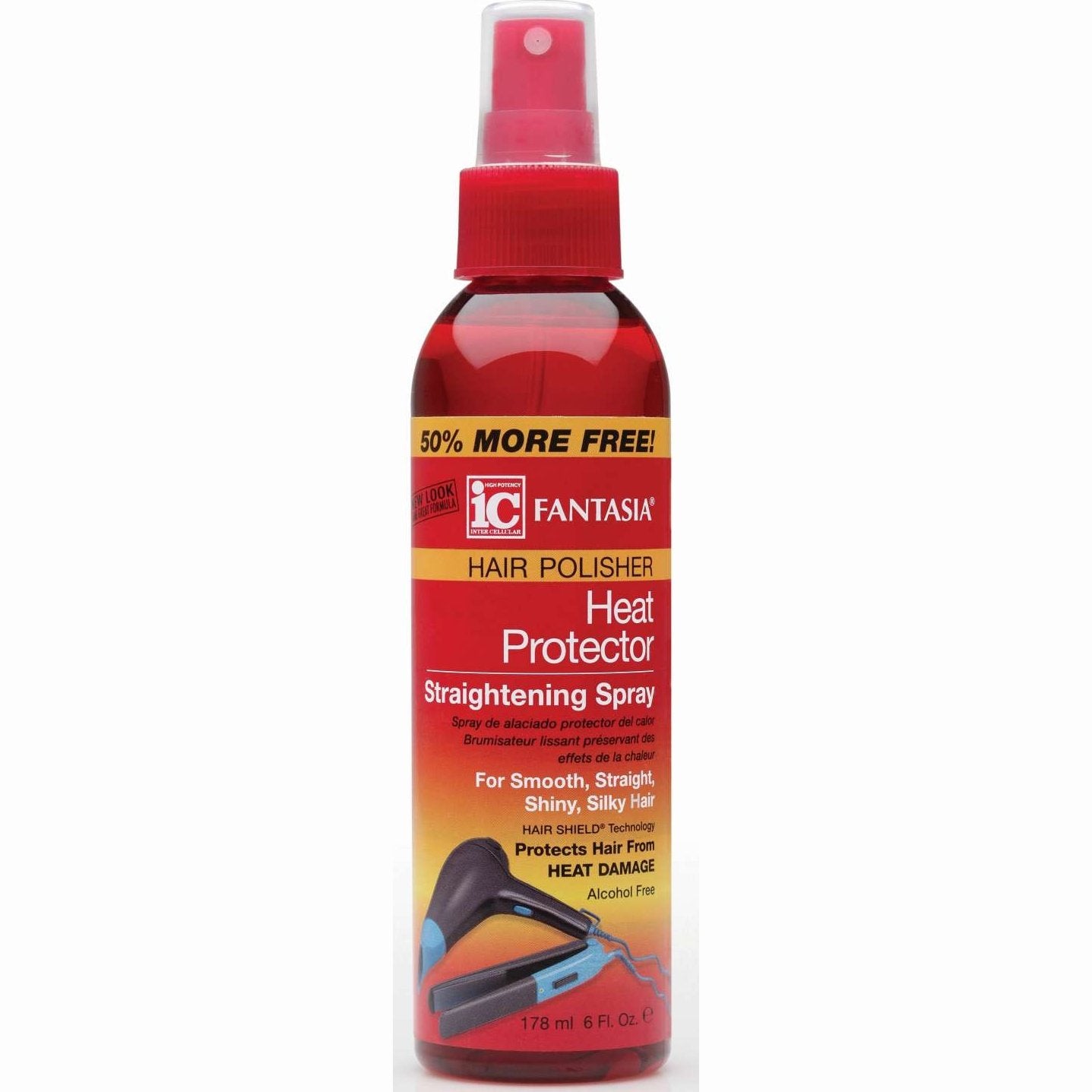 Fantasia Ic Hair Polisher Heat Protector Spray Fantasia Ic Hair Polisher Heat Protector Spray